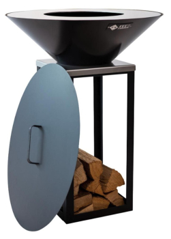 Preview: FEU DU JARDIN Metalldeckel für FYRO 80, TOP UP und WAVE Ø 80 cm